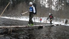 Extrémní závod Winter Survival napí Jeseníky