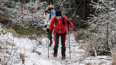 Do boje s počasím a beskydskou Lysou horou se vydalo i mnoho žen. Do boje s počasím a beskydskou Lysou horou se vydalo i mnoho žen.