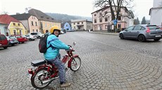 Náměstek hejtmana pro dopravu Libor Joukl si dovede v historickém centru... Náměstek hejtmana pro dopravu Libor Joukl si dovede v historickém centru...