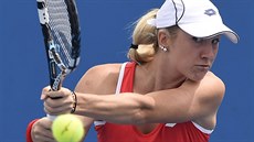 CÍLEVDOMÁ. Denisa Allertová v prvním kole Australian Open.