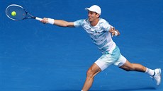 STÍHÁM. Tomá Berdych ve tvrtém kole Australian Open.