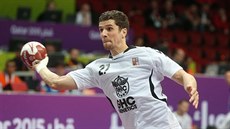 Ondřej Zdráhala zakončuje v utkání proti Rusku na mistrovství světa v Kataru. Ondřej Zdráhala zakončuje v utkání proti Rusku na mistrovství světa v Kataru.
