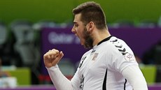 Leoš Petrovský v utkání proti Rusku na mistrovství světa v Kataru. Leoš Petrovský v utkání proti Rusku na mistrovství světa v Kataru.