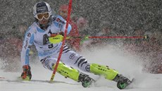 Fritz Dopfer ve slalomu ve Schladmingu