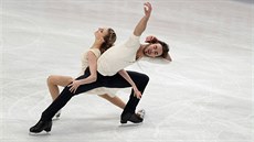 Gabriella Papadakisová a Guillaume Cizeron na mistrovství Evropy ve Stockholmu. Gabriella Papadakisová a Guillaume Cizeron na mistrovství Evropy ve Stockholmu.