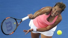 Barbora Záhlavová-Strýcová v duelu 3. kola Australian Open s Victorií...