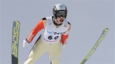 Český skokan na lyžích Roman Koudelka v závodu Světového poháru v Sapporu. Český skokan na lyžích Roman Koudelka v závodu Světového poháru v Sapporu.