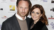 Christian Horner a Geri Halliwellová (Londýn, 16. ledna 2015) Christian Horner a Geri Halliwellová (Londýn, 16. ledna 2015)