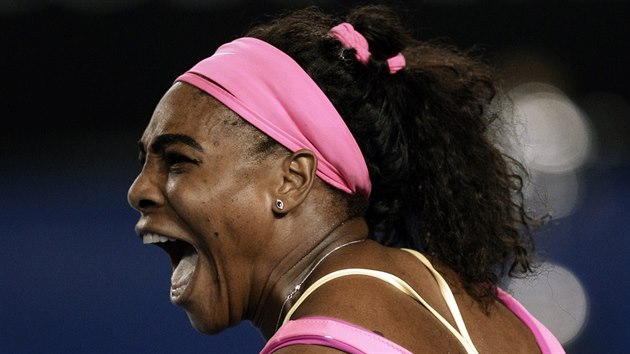 Serena Williamsov ve finle Australian Open