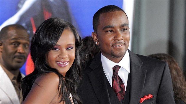 Bobbi Kristina Brownov a Nick Gordon (Los Angeles, 16. srpna 2012)