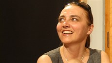 Apolena Veldová na festivalu poezie v Poděbradech. Apolena Veldová na festivalu poezie v Poděbradech.