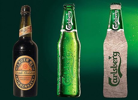 Dánské pivo Carlsberg by se v budoucnu mlo stáet do papírových lahví.