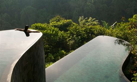 Indonsie, Bali, hotel Hanging Gardens v Ubudu nabz vily s vlastnm...