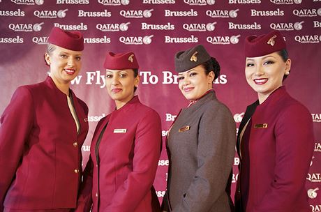 Letuky letecké spolenosti Qatar Airways.