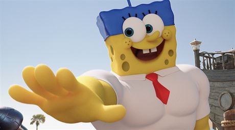Zábr ze snímku SpongeBob ve filmu: Houba na suchu