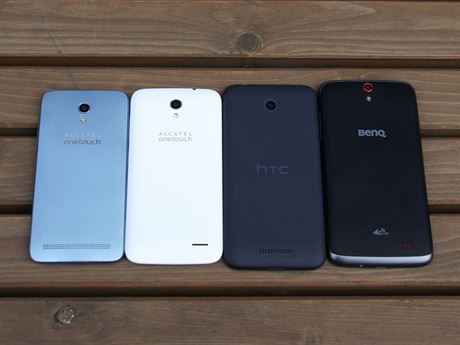 Cenov dostupn LTE smartphony Alcatel, BenQ a HTC