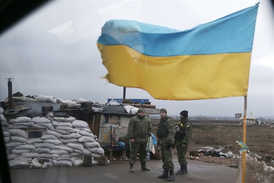 Kyjev od bezna zpísní reim na hranicích s Ruskem. Ilustraní snímek