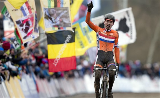 Nizozemský cyklista Mathieu van der Poel