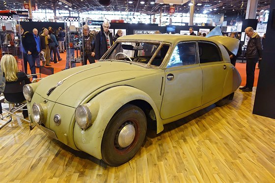 Tatra 77 na vstav Rtromobile v Pai