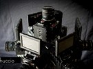 Speciální kamerový systém pro záznam 360° panoramatického snímku. Speciální kamerový systém pro záznam 360° panoramatického snímku.