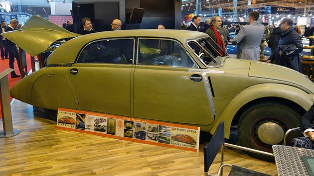 Tatra 77 na vstav Rtromobile v Pai
