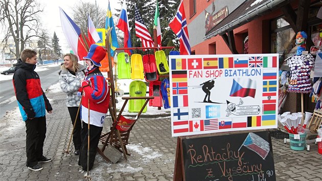 Svtov pohr v biatlonu v Novm Mst na Morav zan, do Vysoina areny m fanouci.