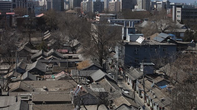 Pvodn zstavba starho Pekingu je pamtkov chrnna.
