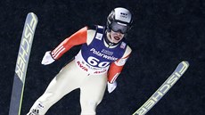 Roman Koudelka během závodu Světového poháru ve Willingenu. Roman Koudelka během závodu Světového poháru ve Willingenu.