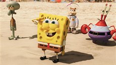 Záběr ze snímku SpongeBob ve filmu: Houba na suchu Záběr ze snímku SpongeBob ve filmu: Houba na suchu