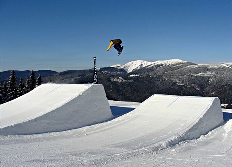 Snowpark ve pindlerov Mlýn (18.2.2015)