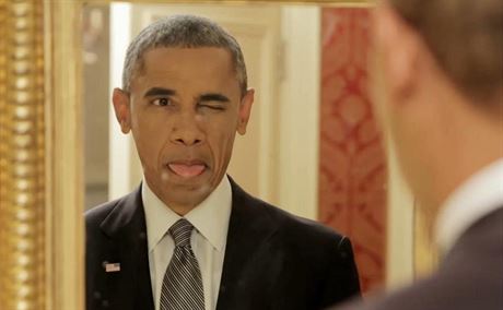 Americký prezident Barack Obama v klipu, kterým propaguje zdravotní pojitní...