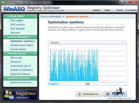 WinASO Registry Optimizer