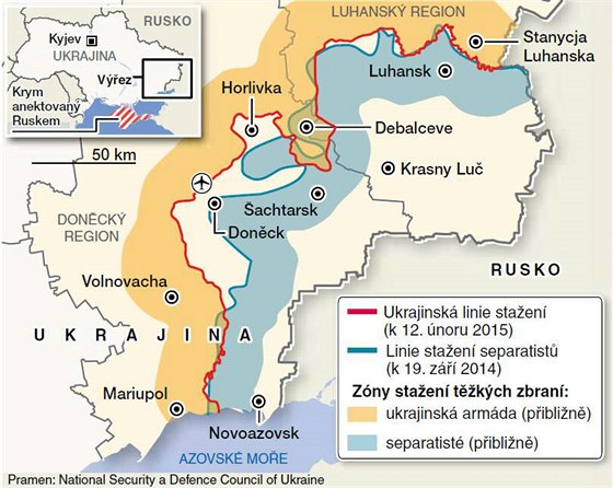 Situace na vchod Ukrajiny po vyhlen norovho pm.