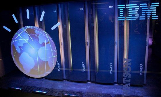 Takhle pedstavili Watsonovy poítaové systémy experti IBM v roce 2013.