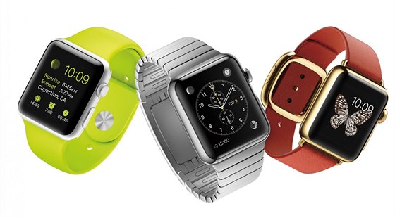 Vechny ti edice chystaných hodinek Apple pohromad