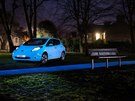 Nissan Leaf s fosforeskujcm lakem