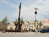 Náměstí v Havlíčkově Brodě. Náměstí v Havlíčkově Brodě.