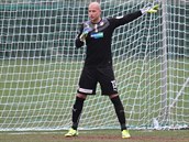 Plzeňský brankář Petr Bolek. Plzeňský brankář Petr Bolek.