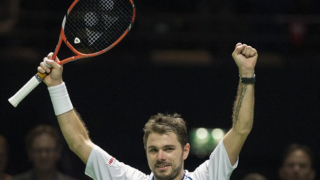 VTZ. Stan Wawrinka slav titul v Rotterdamu.