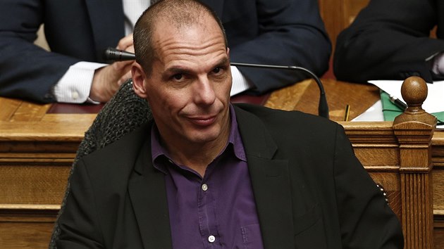 eck ministr financ Janis Varufakis (8. nora 2015).