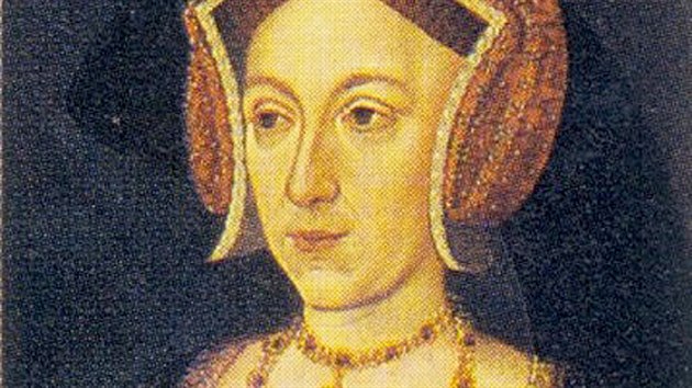 Portrt Anny Boleynov v galerii msta Bradford v severn Anglii