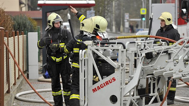 Hasii likviduj por rodinnho domu, k nmu dolo ve tvrtek dopoledne v jihlavsk tvrti Bedichov.