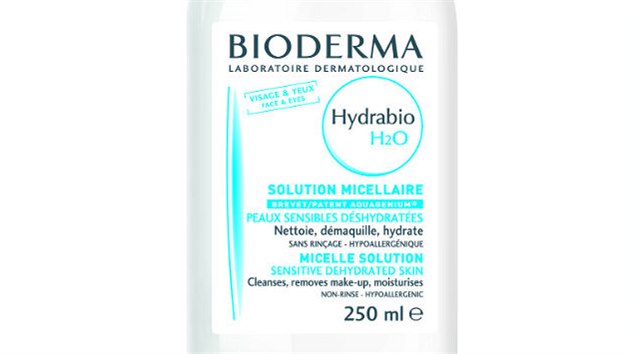Jemn zvlhujc micelrn voda Hydrabio H2O pro citlivou a dehydrovanou pokoku, Bioderma, 409 korun