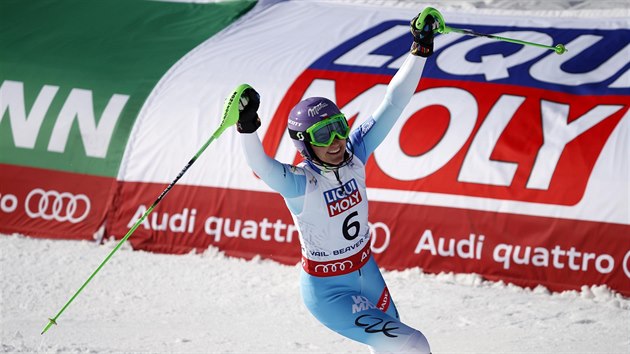 Slalomka rka Strachov zskala na svtovm ampiontu v Beaver Creeku bronz.