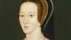 Portrét Anny Boleynové (15011536) v londýnské National Portrait Gallery