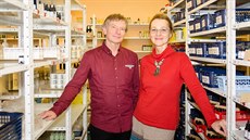 Zbyněk Šedivý a Adéla Zrubecká, majitelé kosmetické firmy Nobilis Tilia Zbyněk Šedivý a Adéla Zrubecká, majitelé kosmetické firmy Nobilis Tilia