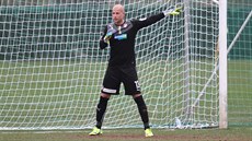 Plzeňský brankář Petr Bolek. Plzeňský brankář Petr Bolek.