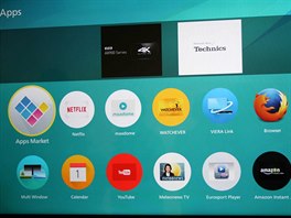 Vybran aplikace Firefox OS pro televizory Panasonic.
