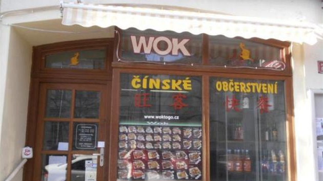 nsk bistro Wok v centru Karlovch Var.