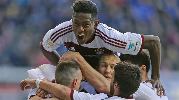 Glov radost v podn hr Bayernu Mnichov